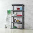 thumbnail image 5 of Sterilite 5 Shelf Unit Plastic, Flat Gray, 5 of 12
