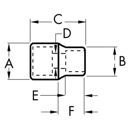 GearWrench 80118S - 1/4" Drive 6-Point 9/32" SAE Semi-Deep Socket
