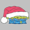thumbnail image 2 of Womens Toy Story Christmas Aliens Santa Hat T Shirt, 2 of 5