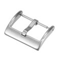 thumbnail image 1 of Unique Bargains Watch Brushed Stainless Steel Broadside Type Buckle, for 22mm Width Watch Bands, 1 of 5