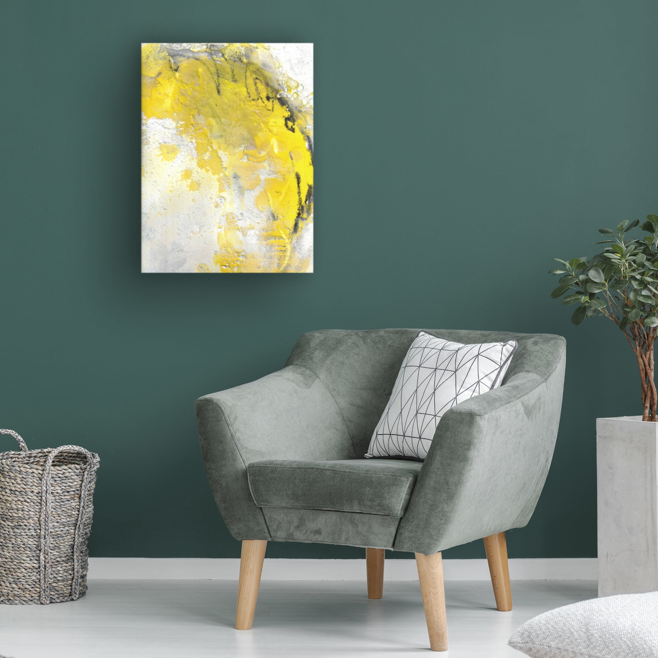 Canvas Wall Art - Deb Chaney 'Reclaiming Ii Of Ii' Wall Art for Living Room, Bedroom, or Office Décor by Trademark Fine Art - 18 x 24 Inches