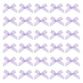 thumbnail image 1 of Lazo de Cinta Mini de 1.8 Pulgadas para Manualidades, Decoración de Pasteles, Bodas y Fiestas (Paquete de 70, Púrpura), 1 of 5