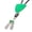 Green, variant on Mens Triangular Stone Jewelry Feathered Pendant Bolotie Faux Rope Necktie Necklace Shirt Collar Chain Neckwear