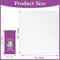 thumbnail image 2 of 300 Pack  Wipes Individually Wrapped(8" x 9.5"),Shower Wipes for Adults Bathing No Rinse,Personal Cleansing Wipes for Travel Gym,Bulk Deodorant for Homeless, 2 of 6