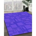thumbnail image 2 of Ahgly Company Indoor Rectangle Patterned Aztech Purple Area Rugs, 7' x 10', 2 of 6