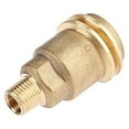Qcc1 Nut Propane Gas Fitting Hose Adapter 1/4Inch Male Pipe Thread