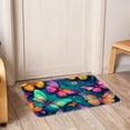 thumbnail image 6 of Butterfly Non-Slip Polyester Game Mat Kitchen Rugs Door Mat Machine Washable, 6 of 6