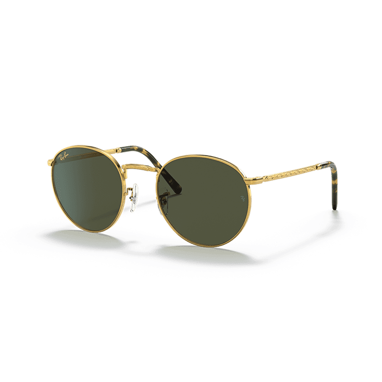 Ray-Ban RB3637 New Round Legend Gold Green Sunglasses  display picture 1