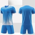 thumbnail image 6 of Eltusu Boys Athletic Outfit Sets, 2PC Quick Dry Short Sleeve Crew Neck Kids Clothes Sets Light Blue Size 14-16 T, 6 of 7