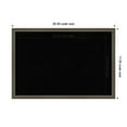 thumbnail image 3 of Amanti Art Black Cork Board Wood Framed Svelte Clay Grey Bulletin Board 25 in. x 17 in., 3 of 7