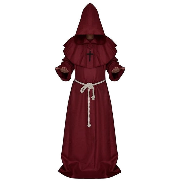 1 bata de monje medieval para regalos de Halloween.