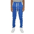 thumbnail image 4 of Weiv Gear Men’s Track Pants – Classic Slim Fit Side Stripe Drawstring Waist Ankle Zipper Active Workout Joggers Sweatpants, 4 of 4