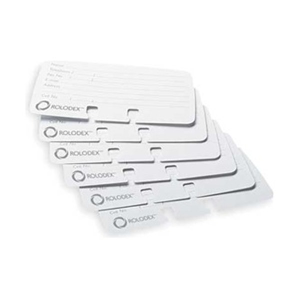 Business Card Refills, Lined, PK100