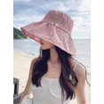thumbnail image 2 of Sombreros de pescador KAIYANG Mujer Encaje Plegables Protección Solar UPF 50+ Ala Ancha Beige y Negro, 2 of 5