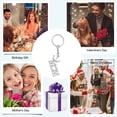 thumbnail image 4 of Daiosportswear Elegant Alloy Mother's Day Keychain Pendant, Unique Design, Silver, 1.2x2 Inches, Durable Gift for Parents, Key Organizer Accessory, 4 of 6