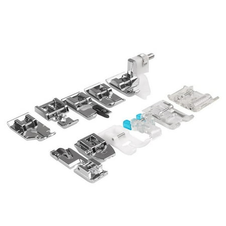 Presser Foot - Sewing Machine Presser Foot Professional Domestic 11Pcs Sewing Machine Presser Feet Set Fit Brother, Janome, Toyota, New Singer Domestic Sewing Machines