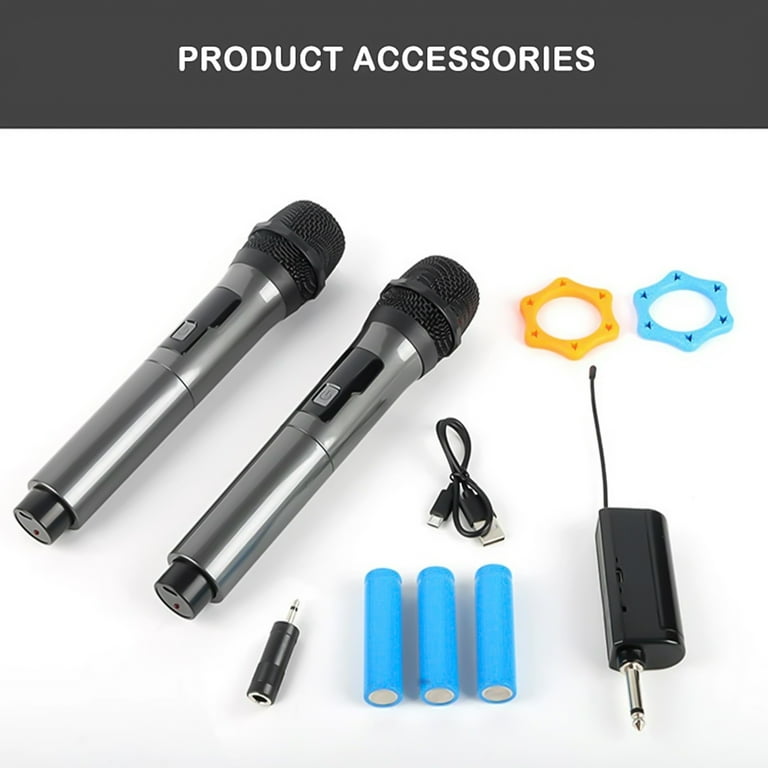 Karaoke Microphone EYK EFU4 Portable Wireless Microphone