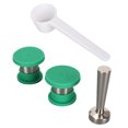 thumbnail image 1 of Refillable Coffee Pods, Food Grade Silicone Lid Refillable Coffee Capsule with Tamper for Home, 1 of 7
