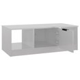 thumbnail image 3 of vidaXL Coffee Table High Gloss White 102x50x36 cm Engineered Wood, 3 of 5
