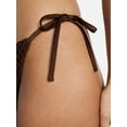 thumbnail image 4 of No Boundaries Side Tie Bikini Bottoms, Women's XXS-XXL, 4 of 5