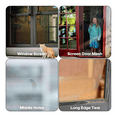 thumbnail image 3 of 28 Sheets Window Screen Patches Repair Kit, 3 Sizes Kit for Mesh Door, Tape, 3 of 7