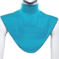 thumbnail image 1 of Camisa con cuello falso, bufanda con cuello falso, modal OM402, diseño elegante, fácil de usar, 1 of 6
