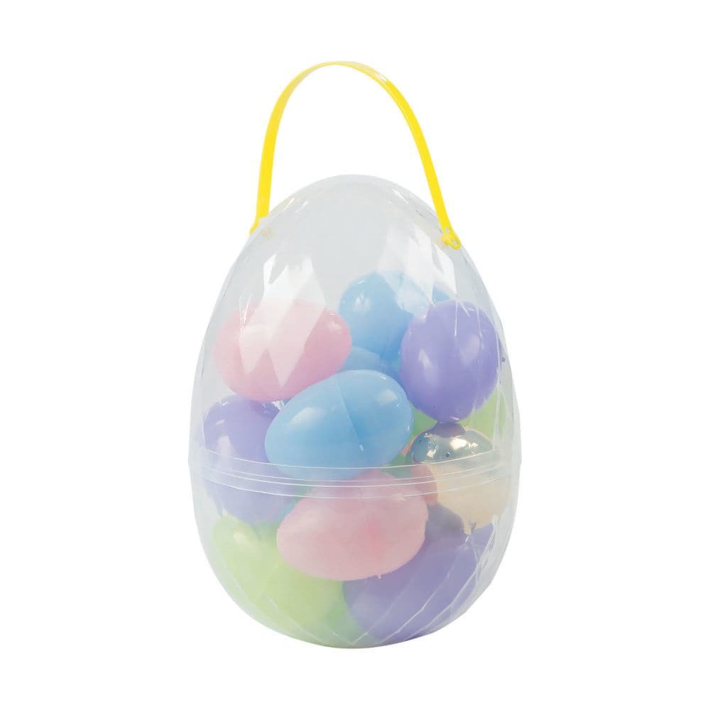 Humongous EggShaped Container Of Eggs Party Supplies 18 Pieces