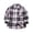 E675 Grey, variant on Curuila Kids Toddler Boys Shirts Long Sleeve Plaid Print Lapel Button Down Shirts For Boys Loose Fit Comfortable Tops Grey Size 18-24 Months