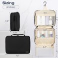 thumbnail image 4 of Neceser colgante KAZAY con funda aprobada por la TSA, color negro, 4 of 7