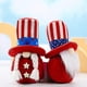thumbnail image 4 of 2 Pcs Independence Day Home Decoration Round Hat Stars and Stuffed Faceless Dwarf Dolls Child Toy G, 4 of 5