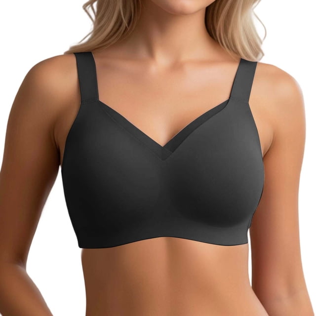 Elly Wireless Bra for Women Full Coverage Seamless Everyday Wear Mesh Lace Design Underwire Free Comfort