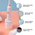 thumbnail image 4 of TEHAUX 1Pack Toothbrush Rack Kieselguhr Water Absorption Capacity Bathroom Household Users, 4 of 6
