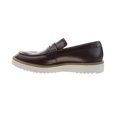 thumbnail image 4 of Clarks Ernest Free Men's Slip-On Loafers Dark Tan Leather 26149707, 4 of 6