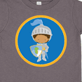 thumbnail image 4 of Inktastic Knight Fairytale Kids Boys Toddler T-Shirt, 4 of 5