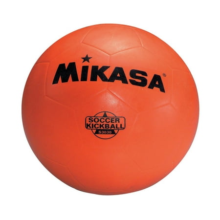 Mikasa 8-1/2 in Soccer Kickball, Orange