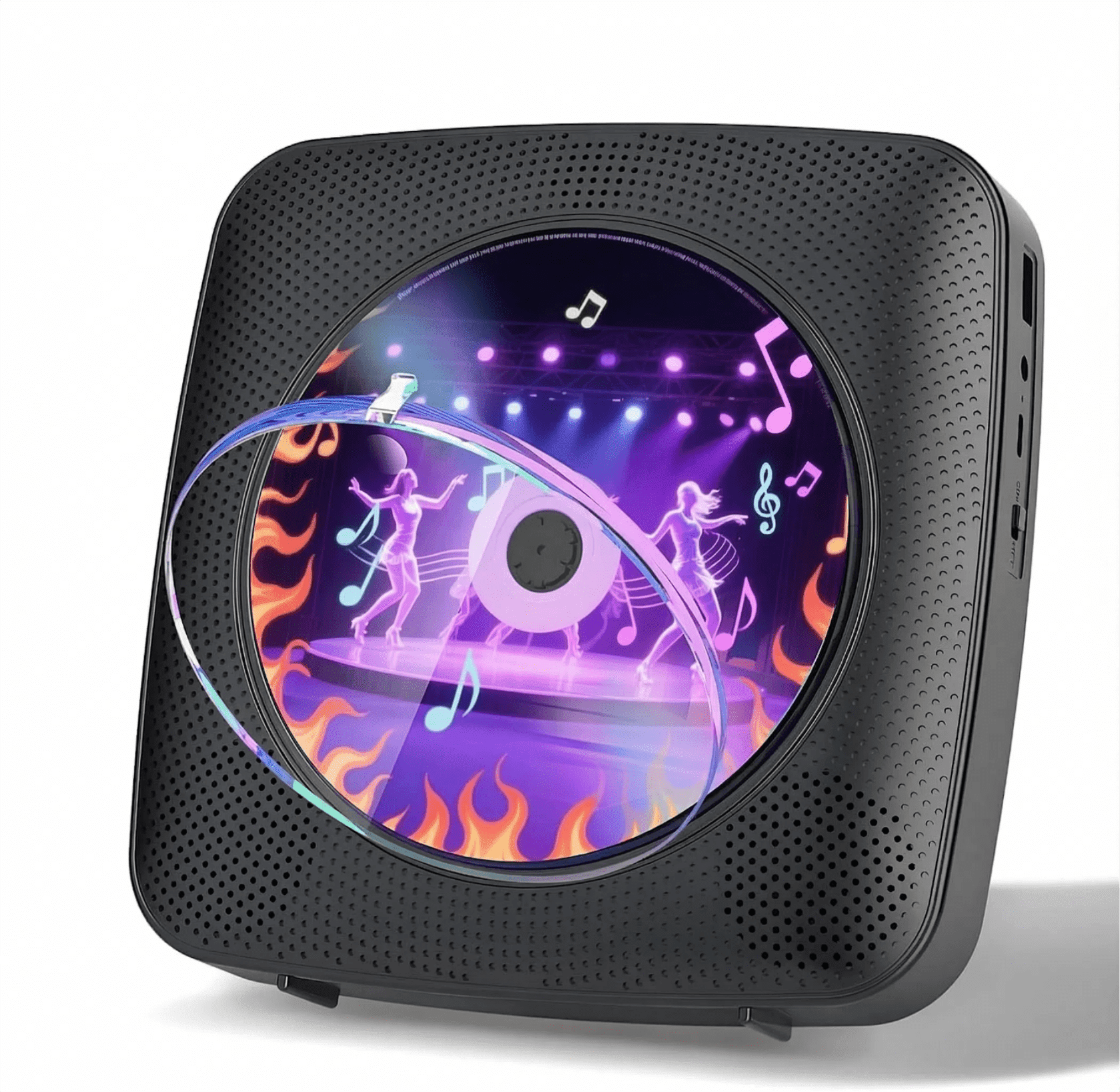 Naxa, Portable CD Player with AM/FM Radio, NPB251, Black - Walmart.com