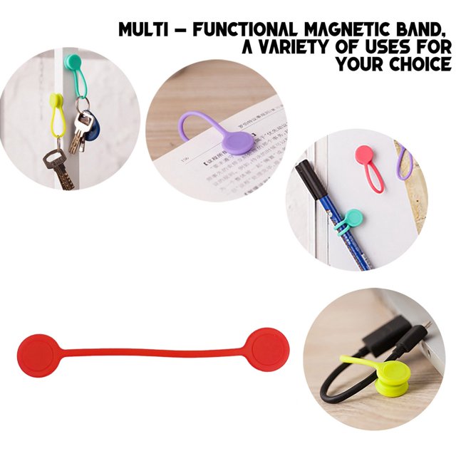 Binwennn Organisateur de Casque de Chargement Écouteurs Rangement de Données Solide Organisateur Réutilisable Support en Forme de U Grande Pince à Palourdes Pinces de Table de Travail Pliable Chevalet Pinces Étanches Portables Solides