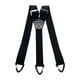 thumbnail image 4 of Tirantes elásticos y resistentes para hombre, accesorios de disfraces, ajustables y cómodos de 3,8 cm (1,5 pulgadas). Ganchos negros de 3 mm, 4 of 8