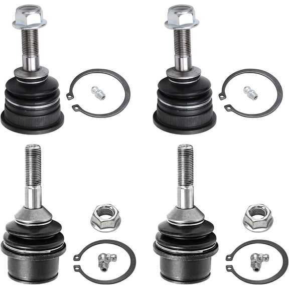 Detroit Axle - Front Ball Joints Kit for Ford 2003-2006 Crown Victoria Lincoln Town Car Mercury Grand Marquis 2003-2004 Marauder, 4 Upper Lower Ball Joints Replacement
