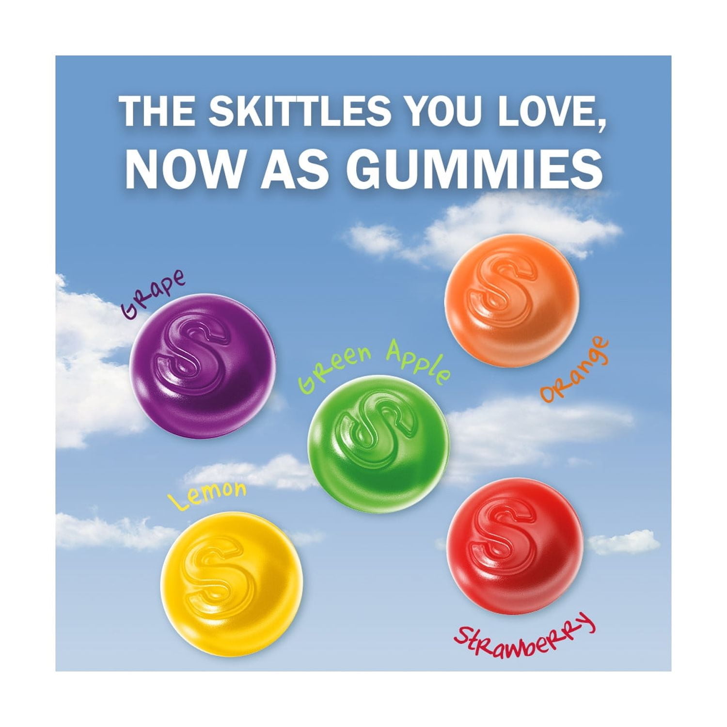 Skittles Gummies Original Gummy Candy, Sharing Size - 12 oz Bag