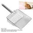 thumbnail image 5 of BIMZUC Premium Metal Cat Litter Scooper – Wide, Durable, Dust‑Free Kitten Litter Sifter with Hook for Easy Cleaning, 5 of 6