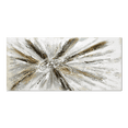 thumbnail image 1 of Bouclair Toile Beige - Abstraction Moderne 60 X 28 Po (152,4 X 71,1 cm), 1 of 2