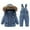 Blue, variant on Kids Snow Suits 7 Winter Coat and Snow Pants Set Windproof Snowboarding Unisex Toddler Ski Outfit Green 90