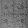 thumbnail image 1 of Ahgly Company Indoor Square Oriental Gray Industrial Area Rugs, 7' Square, 1 of 4