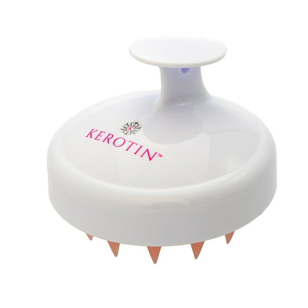 Kerotin Scalp Massager and Shampoo Brush Promotes Hair Growth