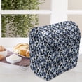 thumbnail image 4 of Cubes Lounger Chair Bag, Geometric Demonstration of Diamond Shaped Little Building Blocks Modern Art, High Capacity Storage with Handle Container, Lounger Size, Ceil Blue Dimgray, by Ambesonne, 4 of 5