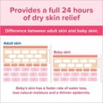 thumbnail image 6 of Johnson's Moisturizing Mild Pink Baby Body Lotion, Coconut Oil for Delicate Skin, Hypoallergenic - 3.4 fl oz Each, Pack of 4, 6 of 7