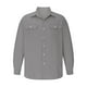 thumbnail image 3 of pstuiky camisas de manga larga para hombre, Camisa de manga larga con cuello para hombre y bolsillos de trabajo, informal, con botones, manga larga Tops de talla grande para hombre xl, 3 of 4