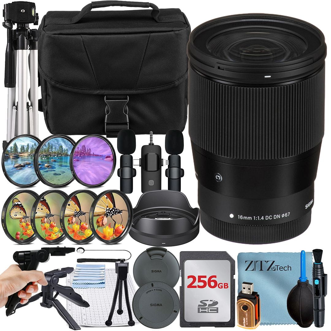 Sigma 16mm f/1.4 DC DN Contemporary Lens for Canon EF-M-Mount