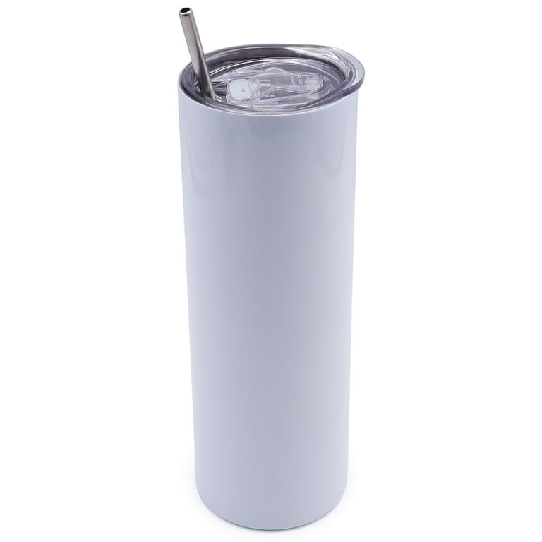  Amgkonp 30oz Straight Sublimation Blank Tumblers 25 Pack with  Straws and Lids,Stainless Steel Skinny Double Wall Vacuum Insulated  Tumblers Bulk,Stainless Steel Water Tumbler for DIY : Everything Else